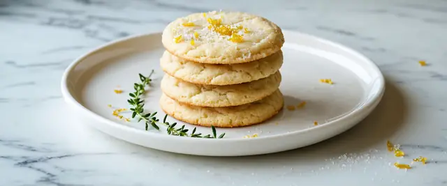 Lemon Thyme Shortbread