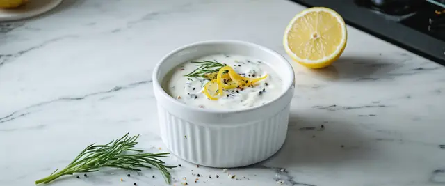 Lemon Yogurt Sauce