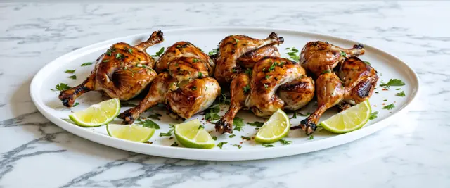 Lemongrass Tamarind Grilled Quail