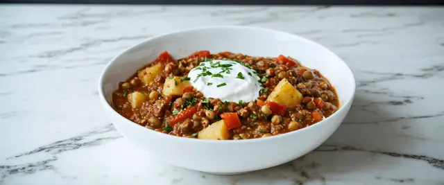 Lentil Goulash with Paprika