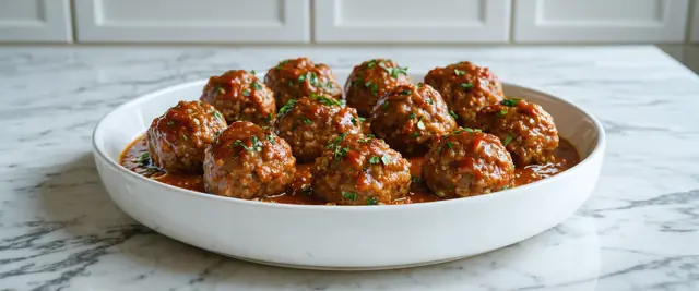 Lentil Walnut Meatballs with Nutmeg