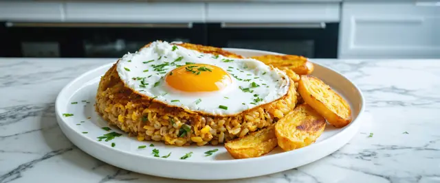 Lima Style Rice and Beans (Tacu Tacu)