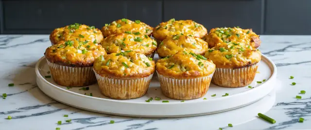 Low-Carb Turkey And Cheese Zucchini Muffins