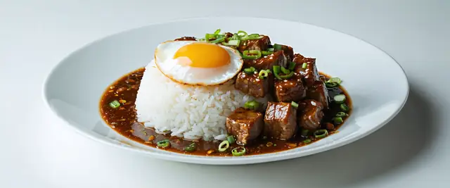 Lu Rou Fan (Braised Pork Rice)