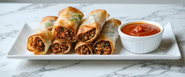 Lumpia Shanghai (Filipino Spring Rolls)
