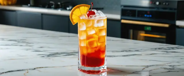 Mango Sunrise Mocktail