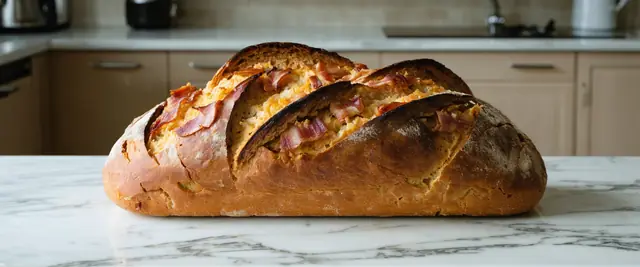 Maple Bacon Beer Bread