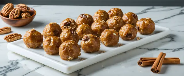 Maple Pecan Energy Balls