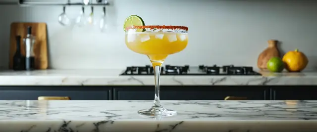 Margarita with Tajín Rim