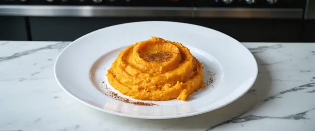 Mashed Roasted Sweet Potato