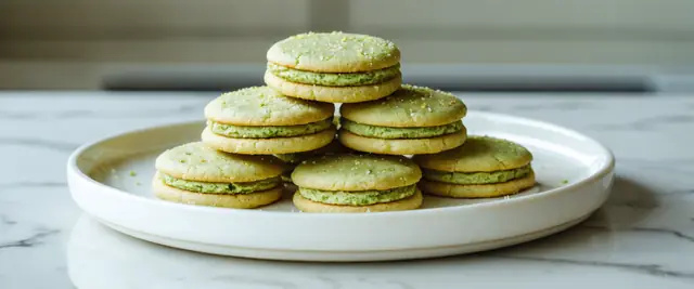 Matcha Green Tea Cookies