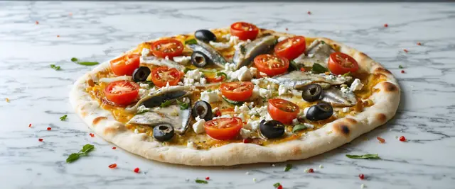 Mediterranean Sardine Flatbread