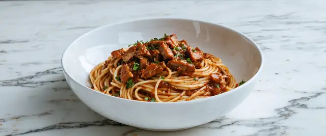 Memphis BBQ Spaghetti