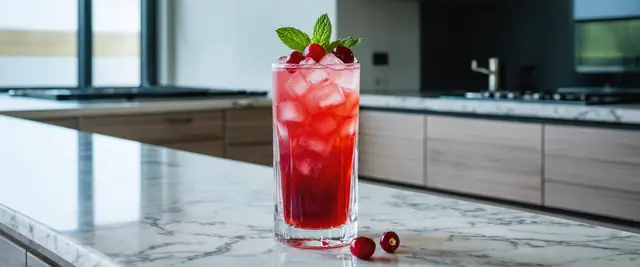 Midnight Cranberry Sleepy Girl Fizz