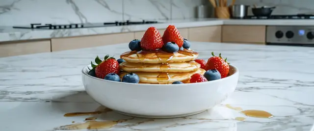 High-Protein Mini Whipped “Pancake” Bowl