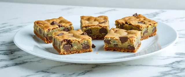 Mint Chocolate Chip Energy Squares