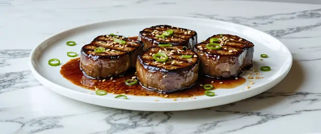Miso-Glazed Eggplant Steaks