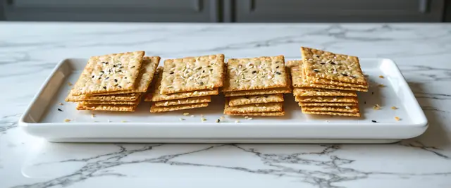 Miso Sesame Nori Rice Crackers