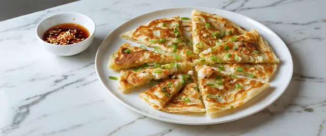 Mixed Seafood Pancake (Haemul Pajeon)