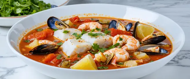Mixed Seafood Stew (Parihuela)
