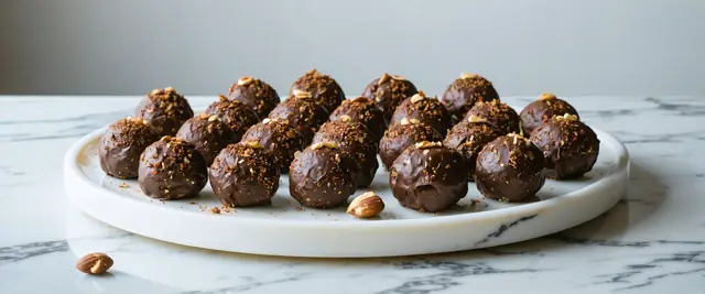 Mocha Hazelnut Energy Bites