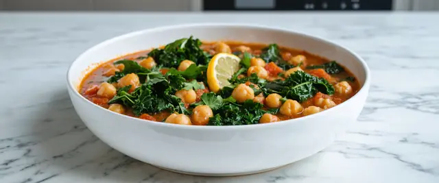 Moroccan Chickpea Stew with Kale