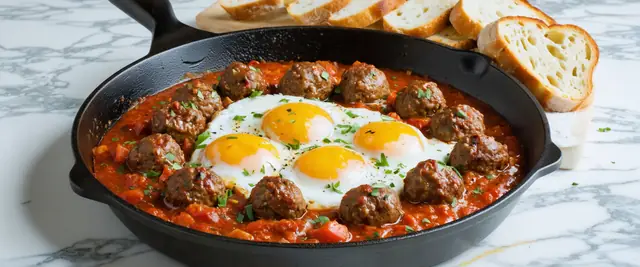 Moroccan Meatballs (Kefta Mkaouara)