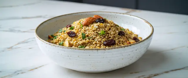 Moroccan Spiced Freekeh with Cumin