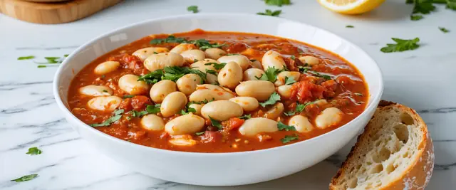 Moroccan White Beans (Loubia Bayda)
