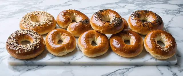 Multigrain Flax Bagels