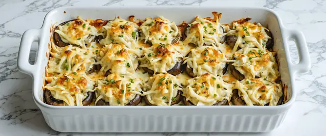 Mushrooms with Sulguni Cheese (Soko Sulgunit)