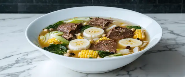 Nilagang Baka (Boiled Beef Soup)