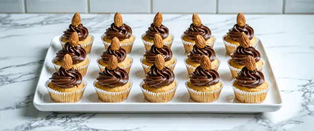 No-Bake Almond Butter Cupcakes