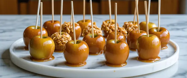 No-Bake Caramel Apple Bites