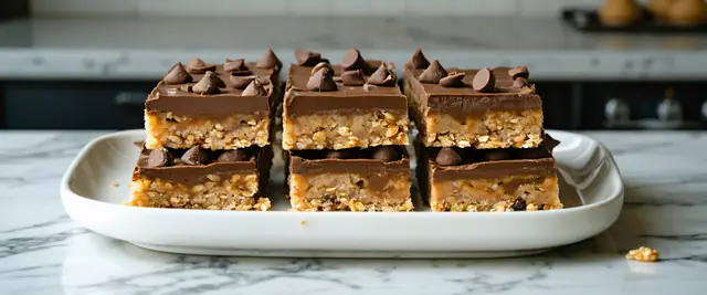 No-Bake Chocolate Quinoa Crunch Bars
