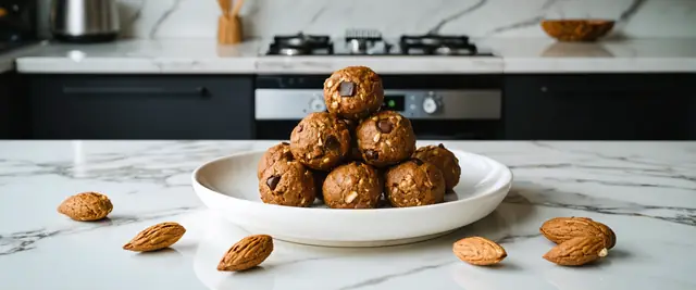 No-Bake Espresso Almond Bites