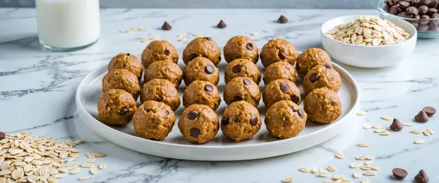 No-Bake Peanut Butter Banana Energy Balls
