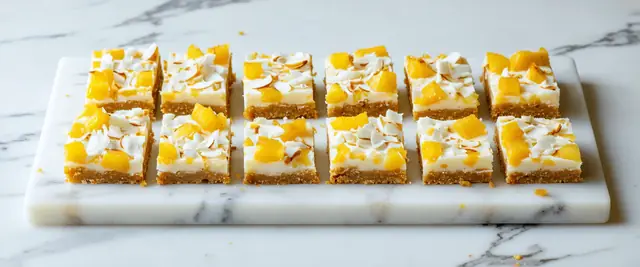 No-Bake Pineapple Coconut Bars