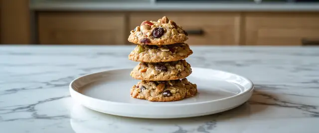 No-Bake Trail Mix Cookies