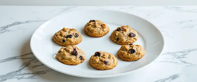 Oatmeal Raisin Spice Cookies