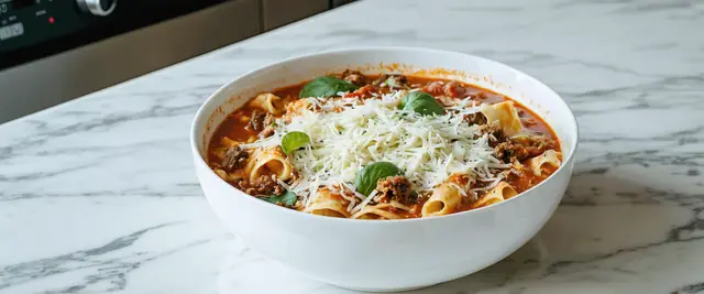 One-Pot Hearty Lasagna Soup