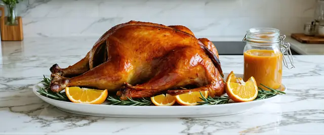 Orange Marmalade Glazed Duck