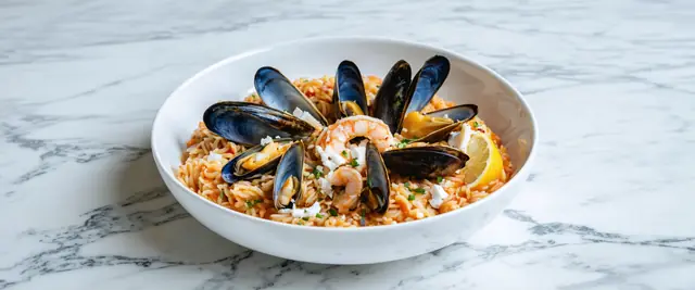 Orzo with Seafood (Kritharoto)