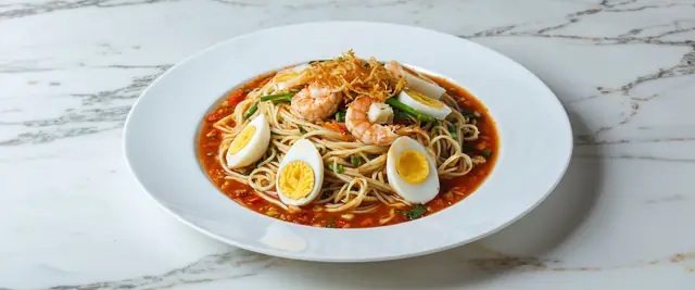 Palabok (Rice Noodles with Sauce)