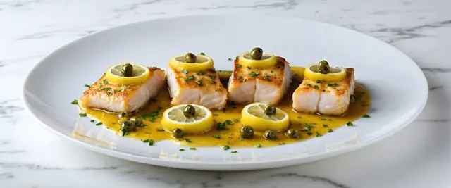 Pan-Seared Sole with Brown Butter Sauce and Capers