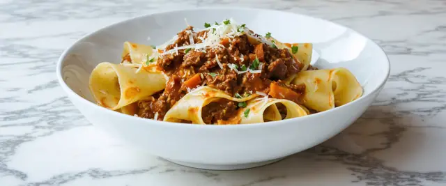 Pappardelle al Ragù