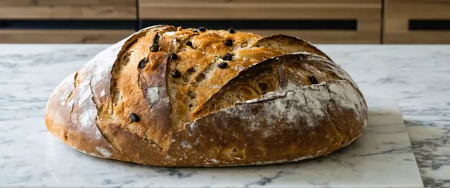Parmesan Black Olive Sourdough