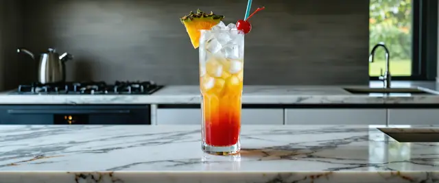 Passionfruit Papaya Sunrise With A Pineapple Twist