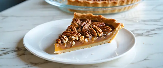 Pecan Maple Bourbon Tart