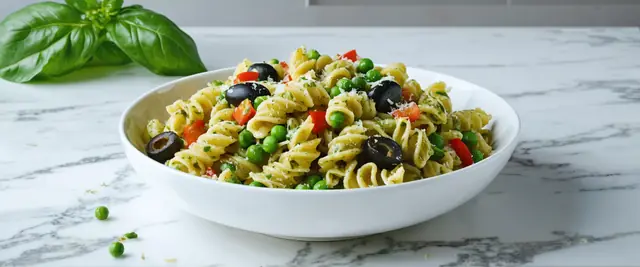 Pesto Pasta Salad For Freezing